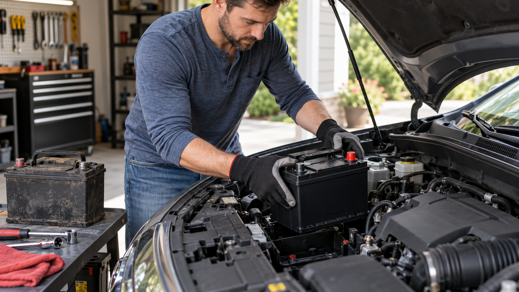 how to change car battery