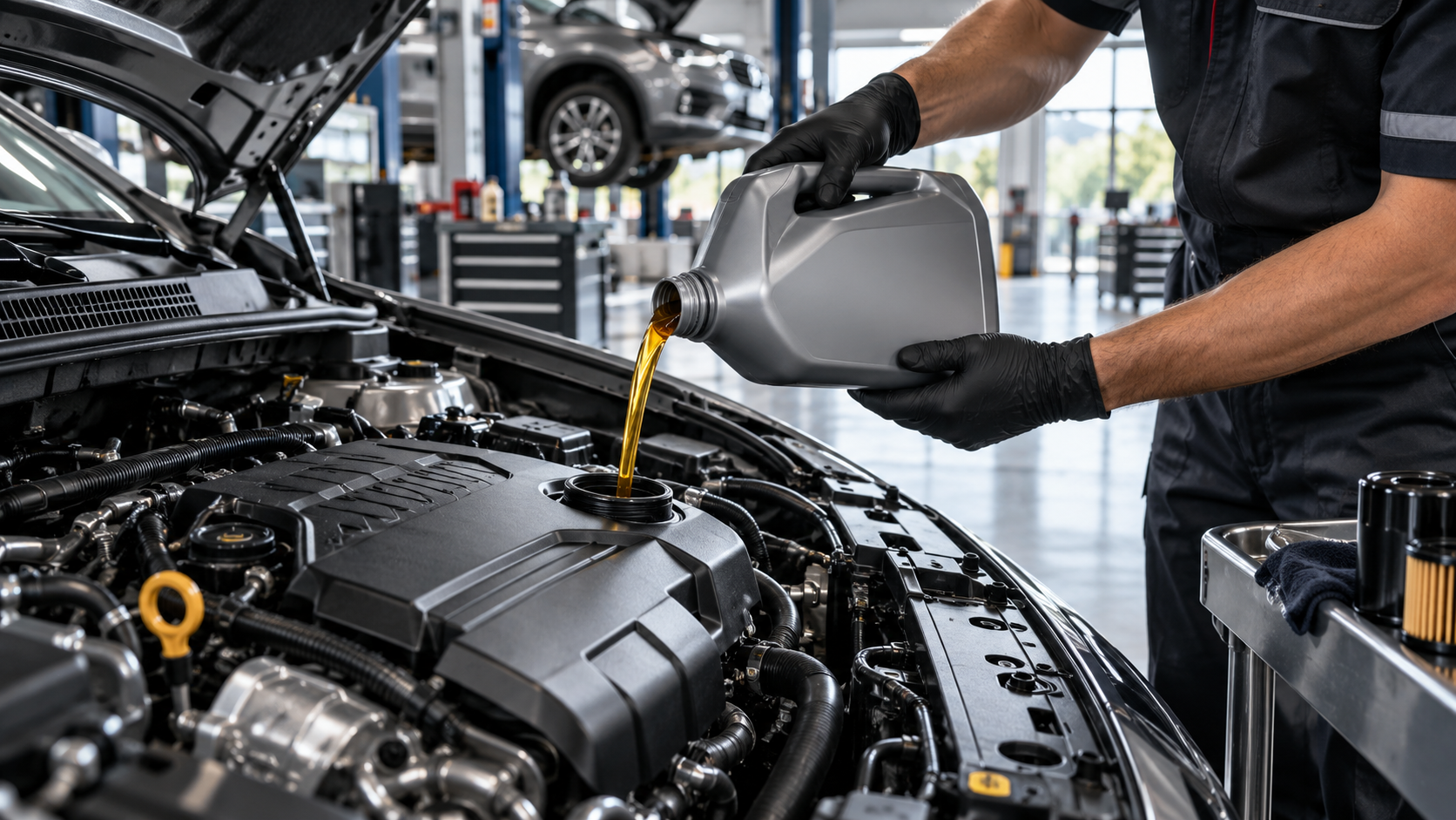 synthetic oil change